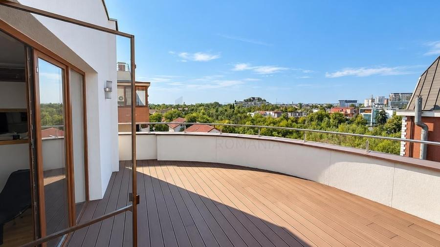 Apartament cu 3 camere semidecomandat, mobilat în Herăstrău