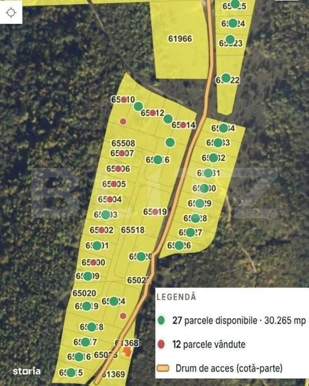 Salicea Hills ! Teren intravilan construibil,1000 mp, zona parc Moara - 2