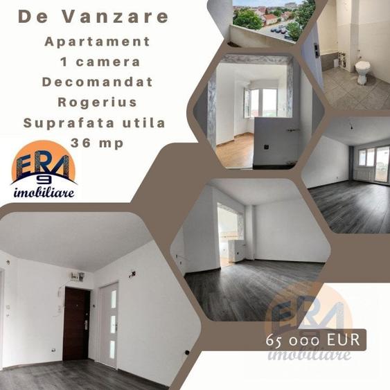 Apartament 1 camera, Rogerius, Str. Lacul Rosu - 1