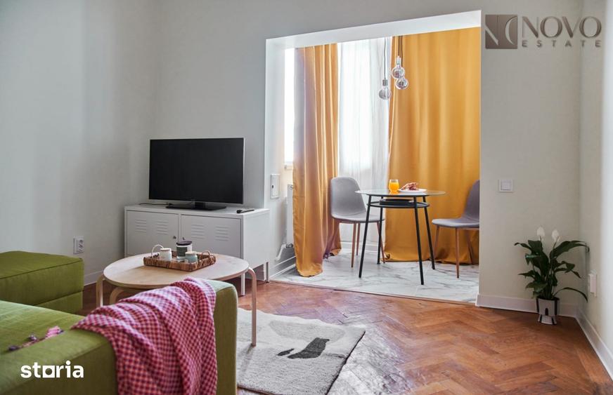 Apartament cu 2 camere decomandat, mobilat în Eminescu