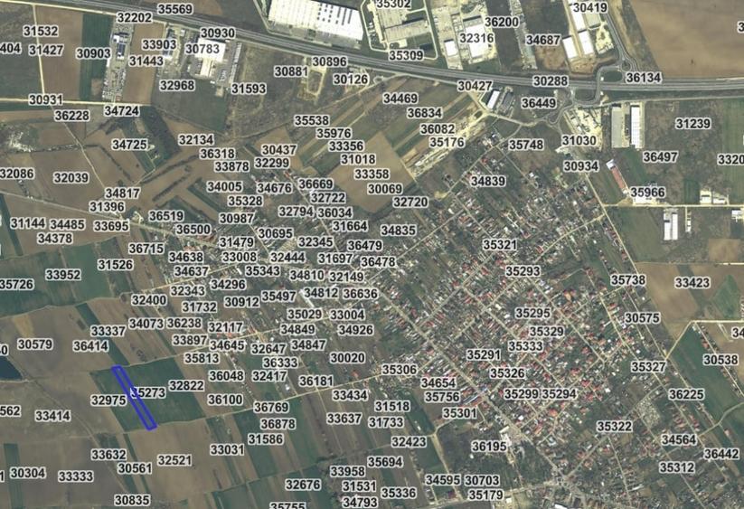 Teren agricol intravilan de 10300 mp, în Bolintin-Deal