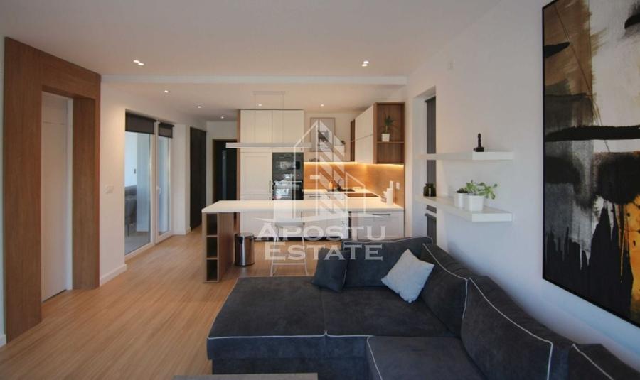 Apartament cu 2 camere semidecomandat în Șagului