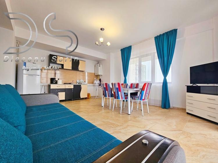 Apartament cu 3 camere decomandat, mobilat în Mamaia-Sat