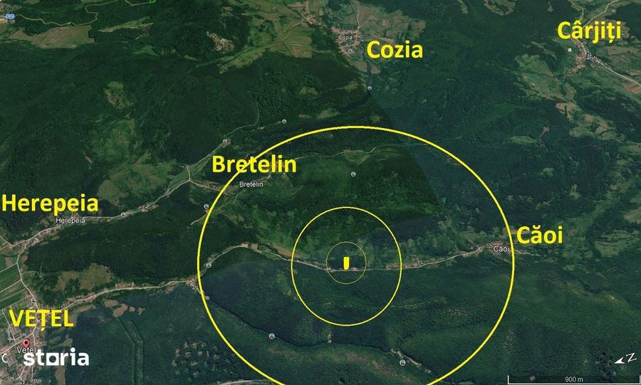 1.413mp extravilan Valea Ve?elului zona retrasa - 2