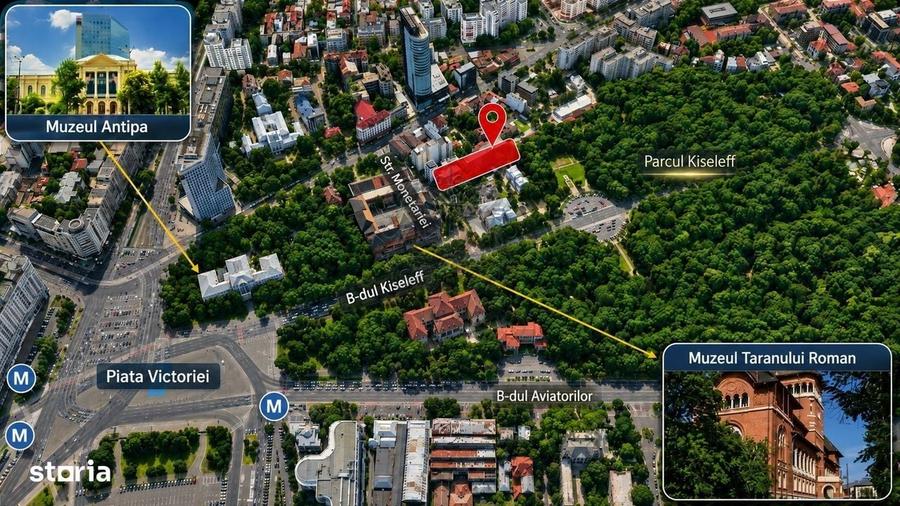Apartament cu 3 camere decomandat în Victoriei