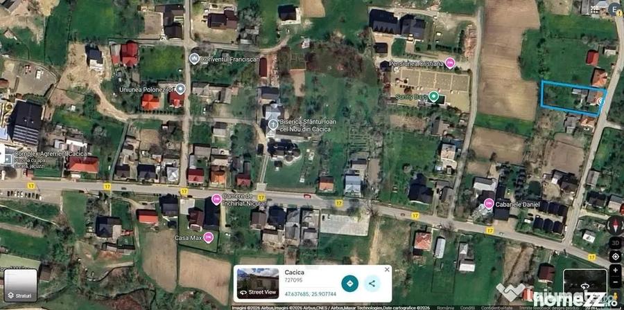Casă cu 3 camere cu Teren 900 Mp în Cacica