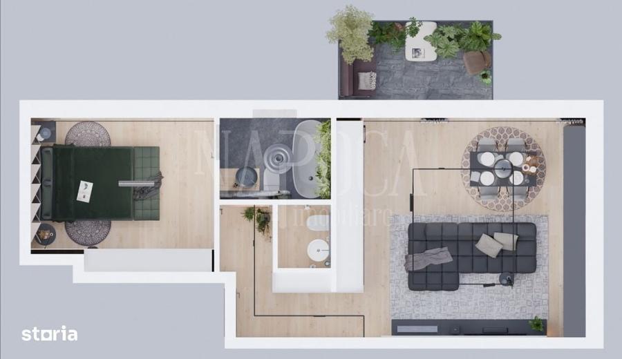 Apartament cu 2 camere în Dâmbul Rotund — fotografia 1