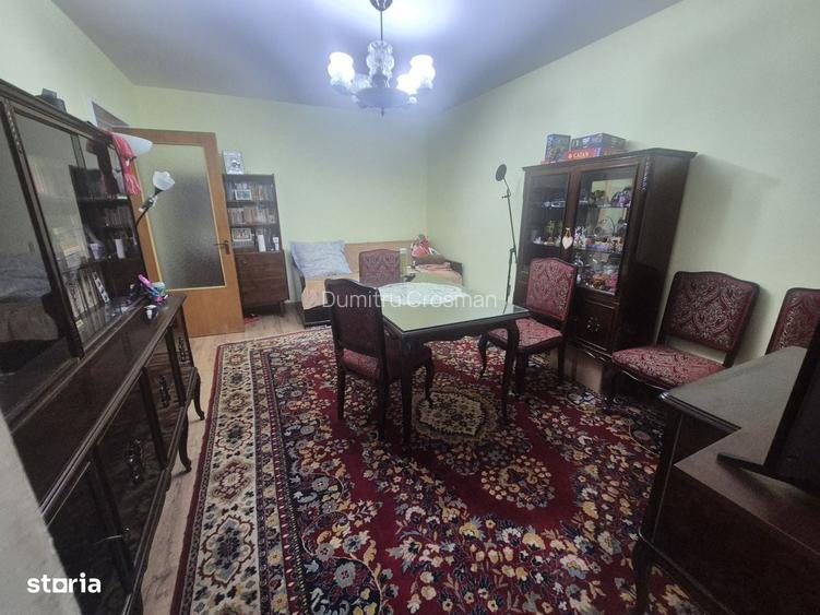 Apartament 3 camere, et.1, centrala proprie,mobilat