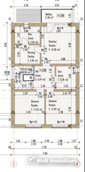 Casă individuală cu 4 camere cu Teren 550 Mp în Feleacu
