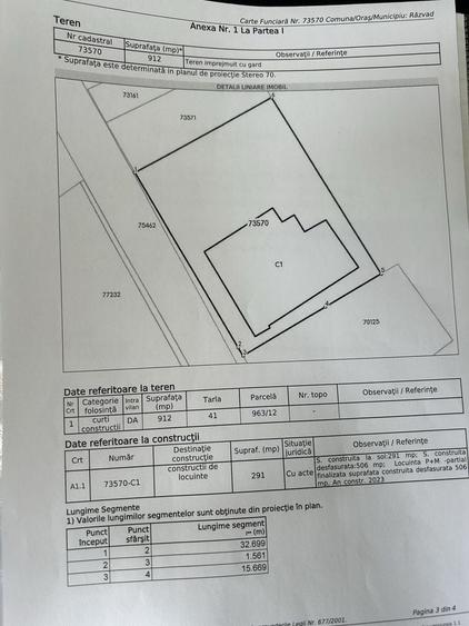 Casă cu 4 camere în Valea