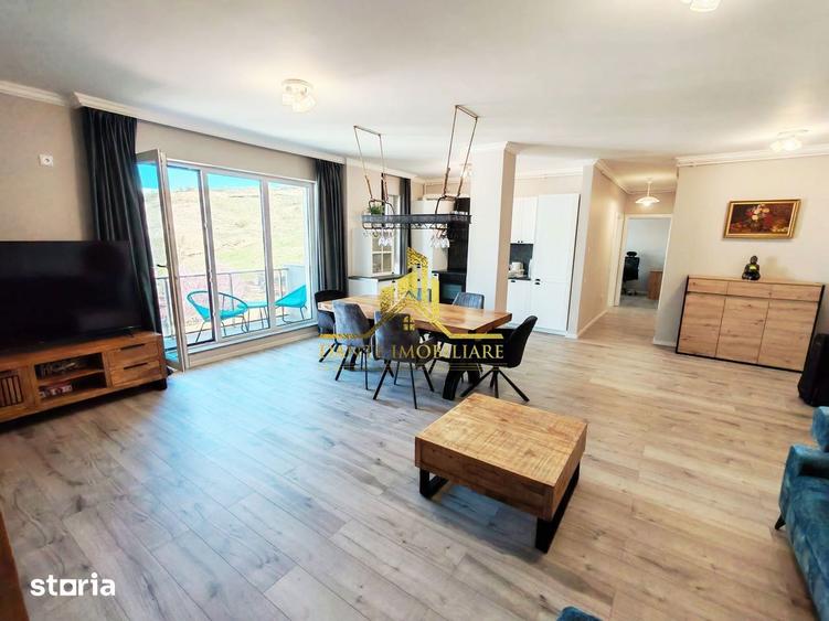 Apartament cu 3 camere semidecomandat, mobilat în Florești