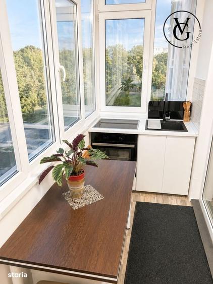 Apartament cu 2 camere semidecomandat în Nord
