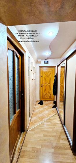 Apartament cu 3 camere decomandat, mobilat în Mărăței