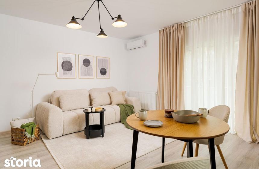 Apartament cu 2 camere, mobilat în Tineretului