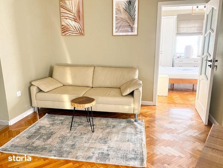 Apartament cu 2 camere, mobilat în Romană