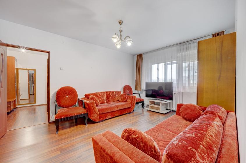 Apartament cu 2 camere semidecomandat, mobilat în Dristor