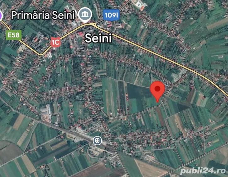 Teren de 1000 mp, în Exterior Vest