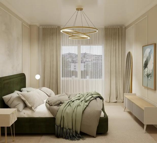 Apartament cu 2 camere semidecomandat în Central