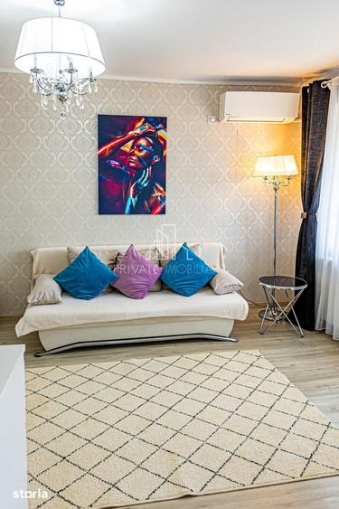 Apartament cu 2 camere, mobilat în Central