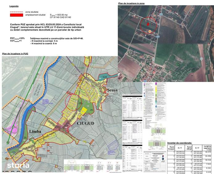 Casă cu 3 camere cu Teren 603 Mp în Ciugud