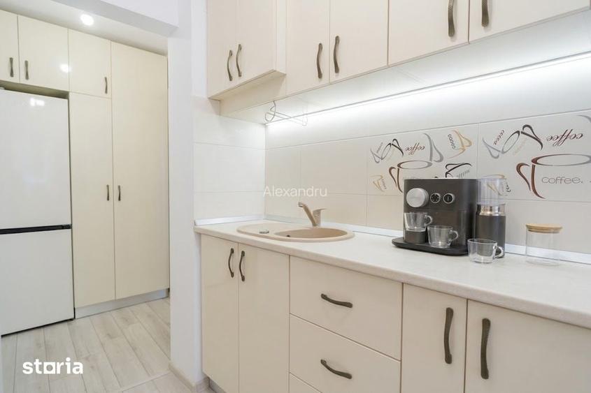2 camere | Perla | 45 mp | Etaj 1 | Mobilat lux | Utilat | Metrou