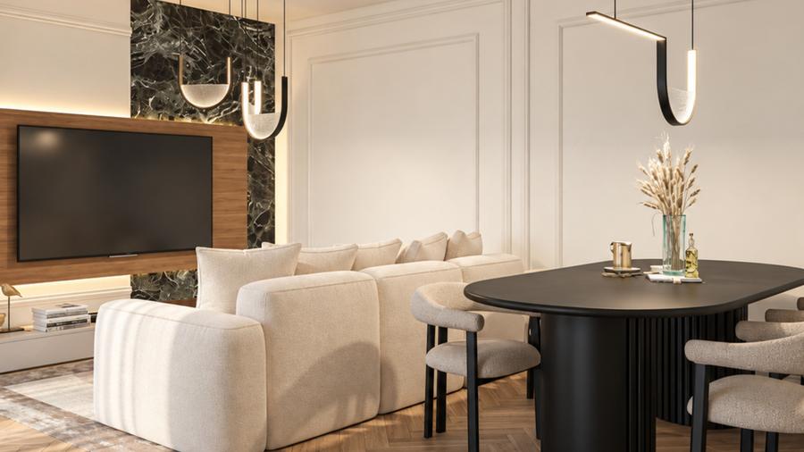 Apartament cu 3 camere în Barbu Văcărescu
