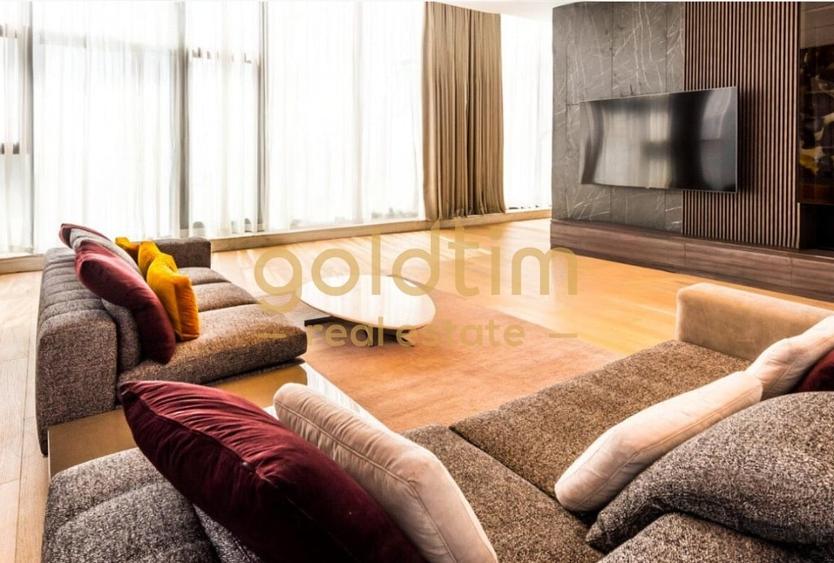 Apartament cu 4 camere semidecomandat, mobilat în Herăstrău