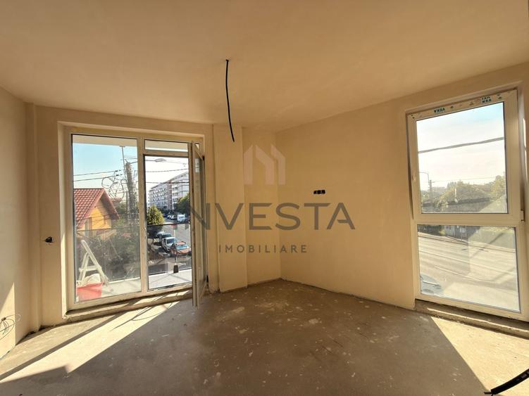 Apartament cu 2 camere semidecomandat în Mărăști