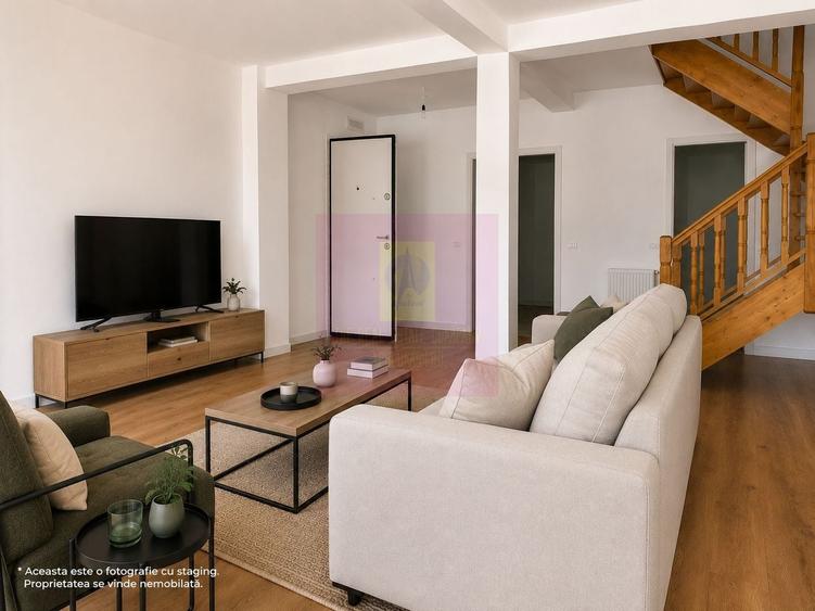 Duplex cu 4 camere cu Canalizare în Mogoșoaia