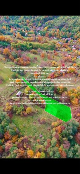 Teren extravilan Sibiel - Fantanele , vedere panoramica - 4