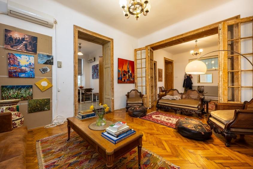 Apartament interbelic premium – 127 mp | Vila monument istoric | Piata Victoriei - 4