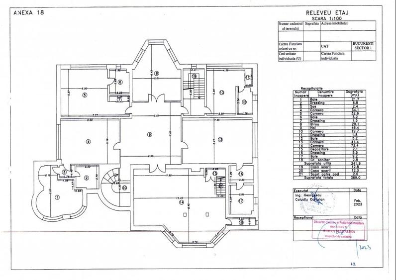 Vila exclusivista in Baneasa – teren 3.718 mp, suprafata desfasurata 1.750 mp - 93