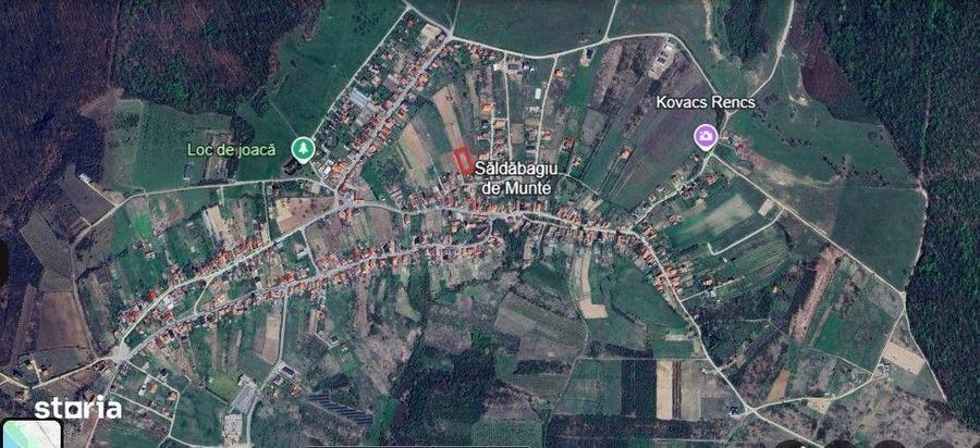 Teren intravilan Saldabagiu de Munte 1100m - 4