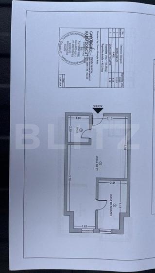 Apartament cu 2 camere, zona cetate. - 3