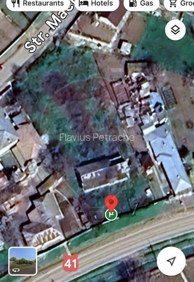 Casa la rosu cu teren mare Calarasi - Cascioarele