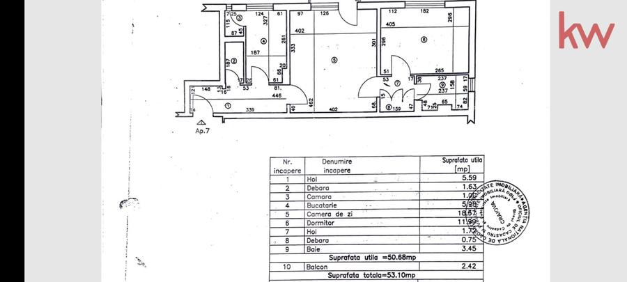 2 Camere – Etaj 1 – Zona Orizont | Preț atractiv | Ideal investiție sau locuință - 2