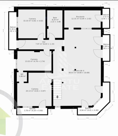 Apartament cu 4 camere, la casa, zona Mehala - 9