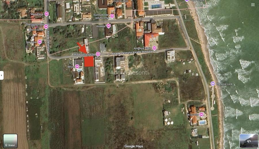 Teren intravilan 500 mp in Vama Veche - la 250 m distanta de plaja Teren intravilan 500 mp in Vama Veche - la 250 m distanta de plaja