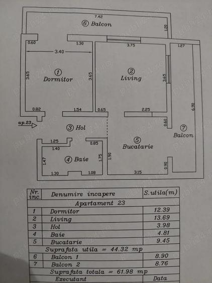Proprietar vand apartament 2 camere - 1