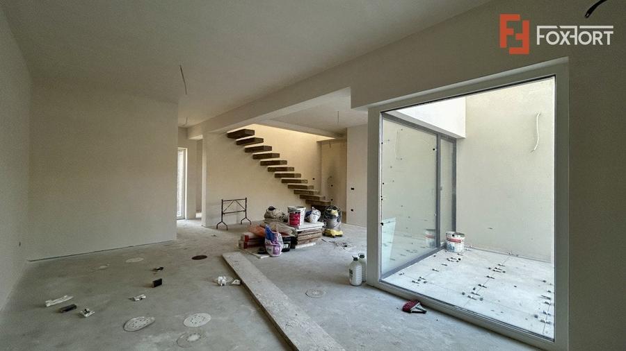 Duplex 4 camere despartit prin camera tehnica + pompa de caldura - Giarmata Vii - 2