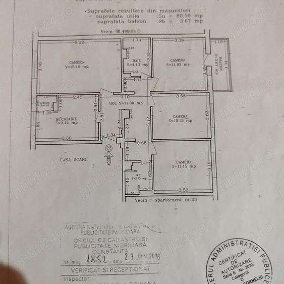 Apartament 4 camere de vanzare - 6