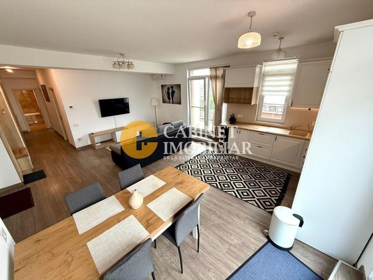 PENTHOUSE Complex Newton, 3 camere, Smart system, mobilat + parcare subterana - 2