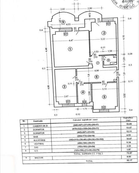 Apartament 3 camere de vanzare Pacii - 5