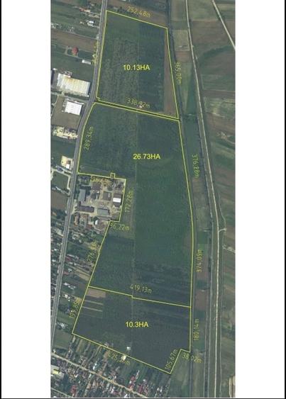 Teren de &icirc;nchiriat 37,49 ha - 3