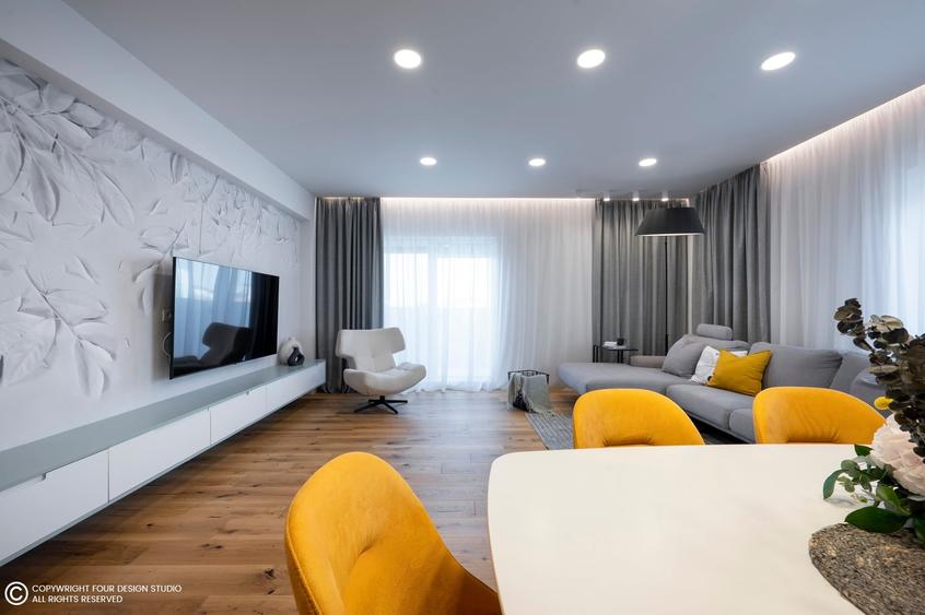 PRET PROMOTIONAL DE LANSARE: Apartament cu 3 camere, 2 bai, 2 balcoane - 3