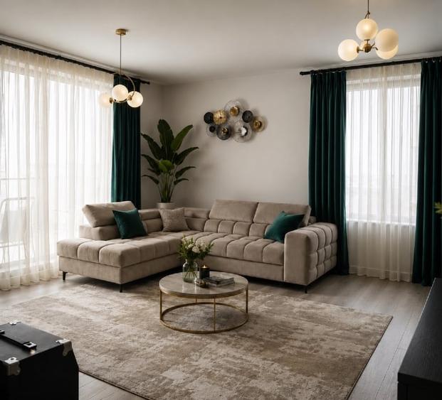 Apartament cu loc de parcare inclus   mobilat premium - 2
