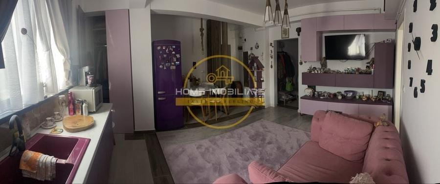 Apartament cu 2 camere semidecomandat, mobilat în Bucium