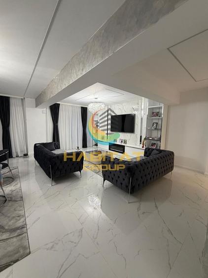 Penthouse cu 3 camere decomandat, mobilat în Theodor Pallady
