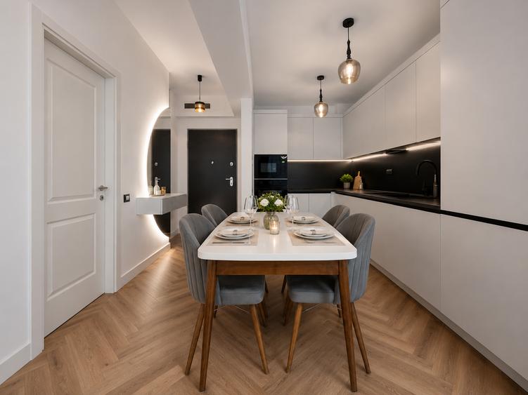 Apartament cu 2 camere semidecomandat în Pipera
