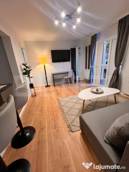 Apartament cu 2 camere semidecomandat în Central